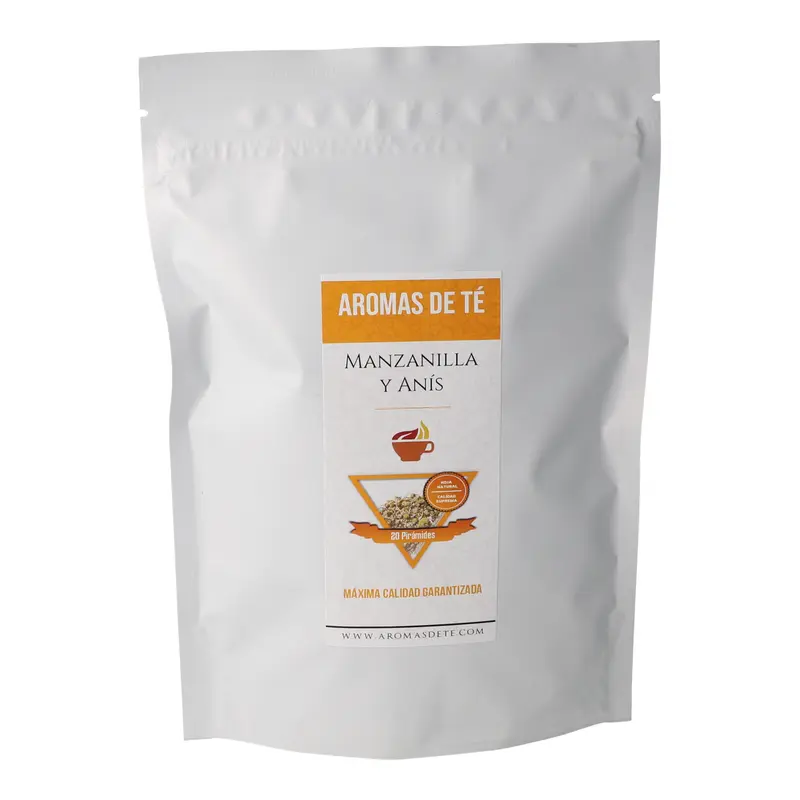 Pirámides de Manzanilla con Anís