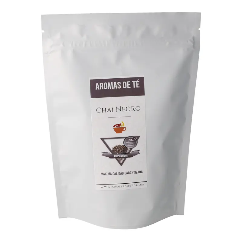 Pirámides De Té Chai Negro