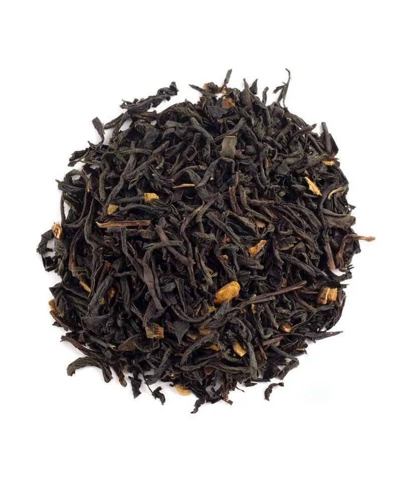 Pirámides de Té Negro Con Canela
