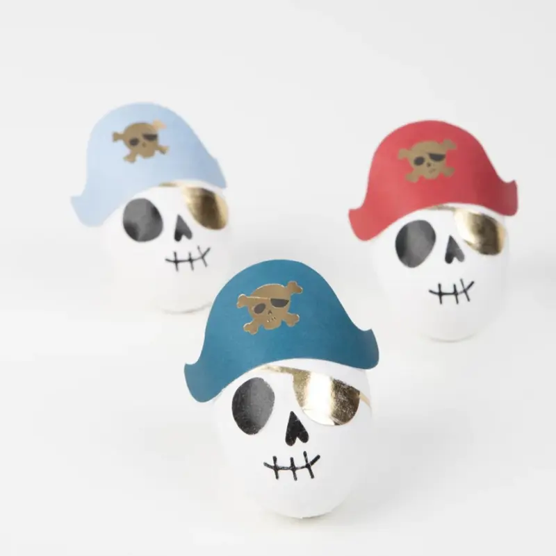Piratas calaveras sorpresa bolas