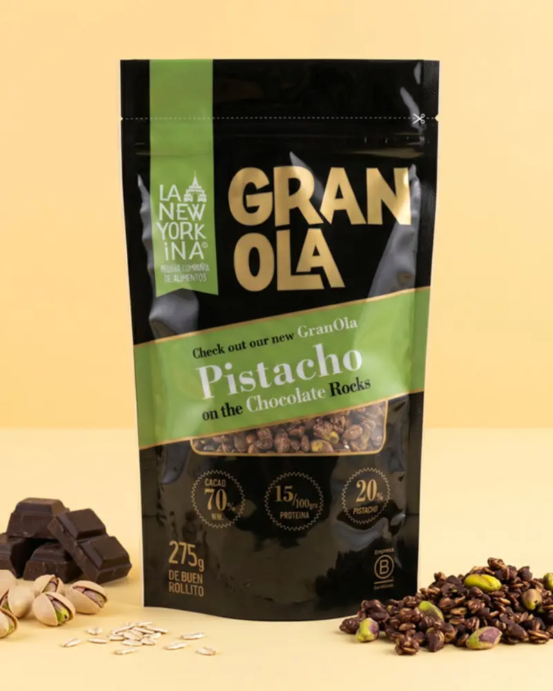 Pistacho On The Chocolate Rocks