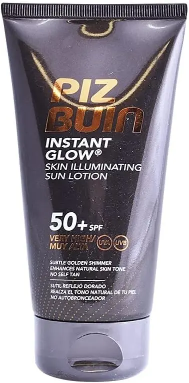 Piz Buin Instant Glow Loción Solar Iluminadora FPS 50+ (150 ml)