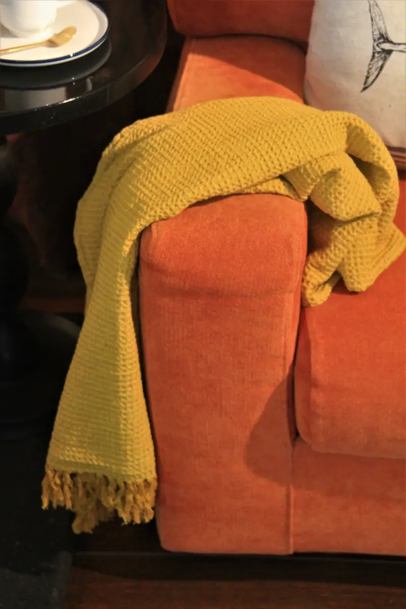 Plaid / Toalla Mustard