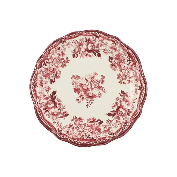 Plato de postre de porcelana diseño Faustine