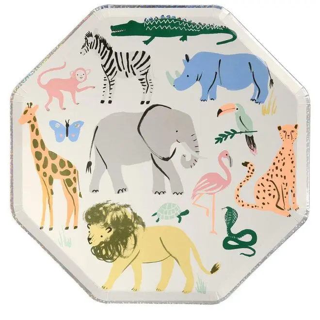 Plato grande safari