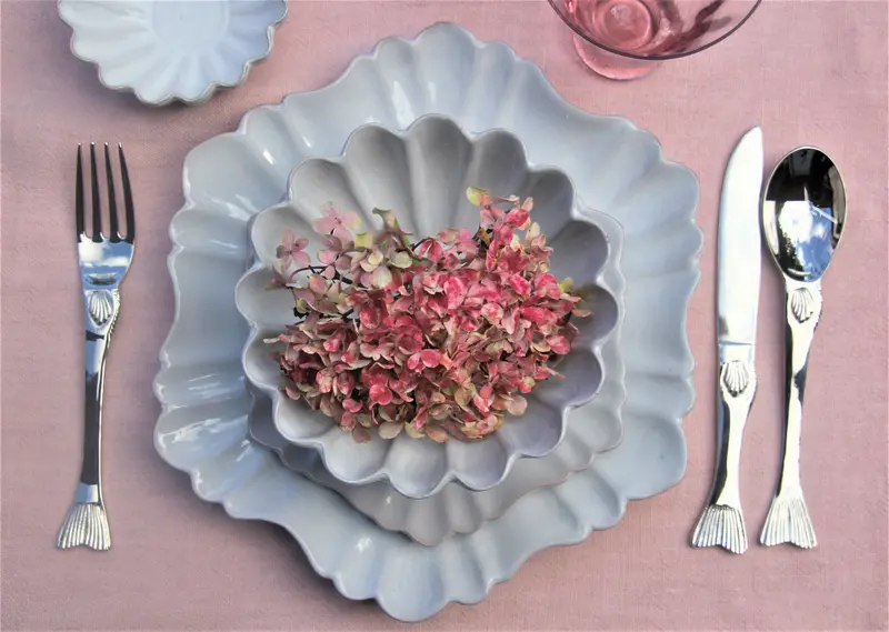 Plato Hondo/Bowl Vajilla Flor
