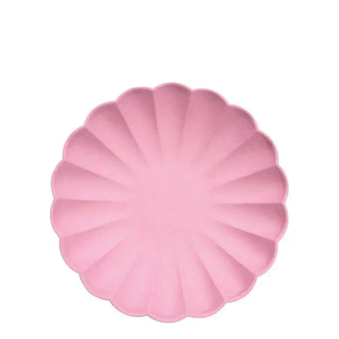 Plato pequeño coral eco