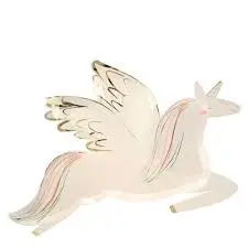 Plato unicornio