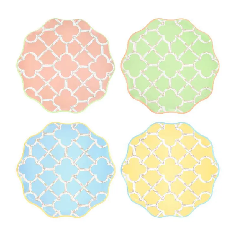 Platos de Bambú Medianos
