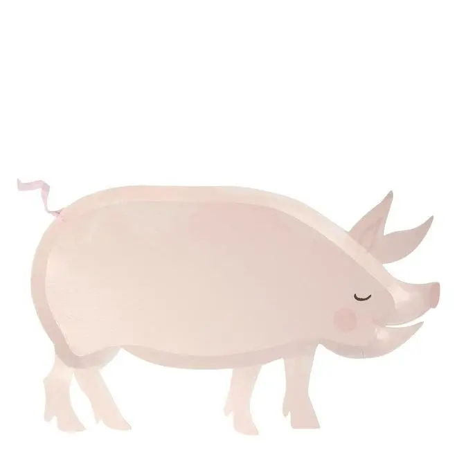 Platos de cerdito