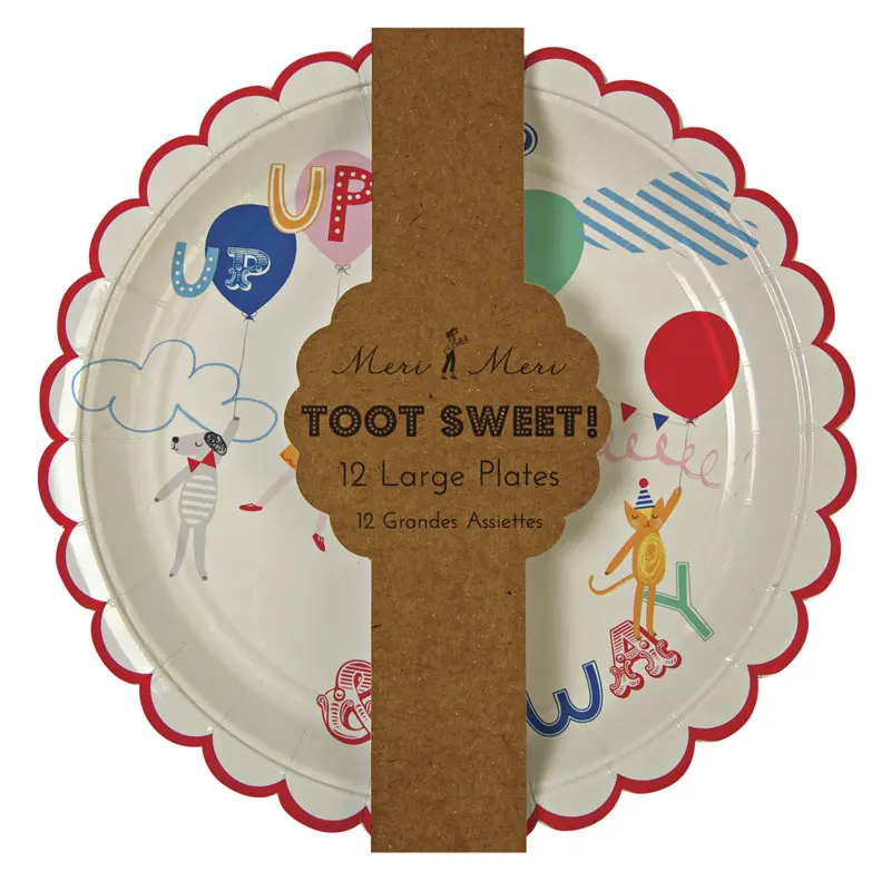 Platos grandes TOOT SWEET CHILDREN