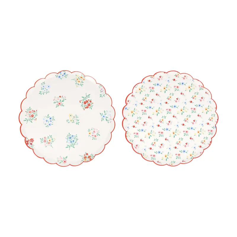 Platos medianos Ditsy Posy