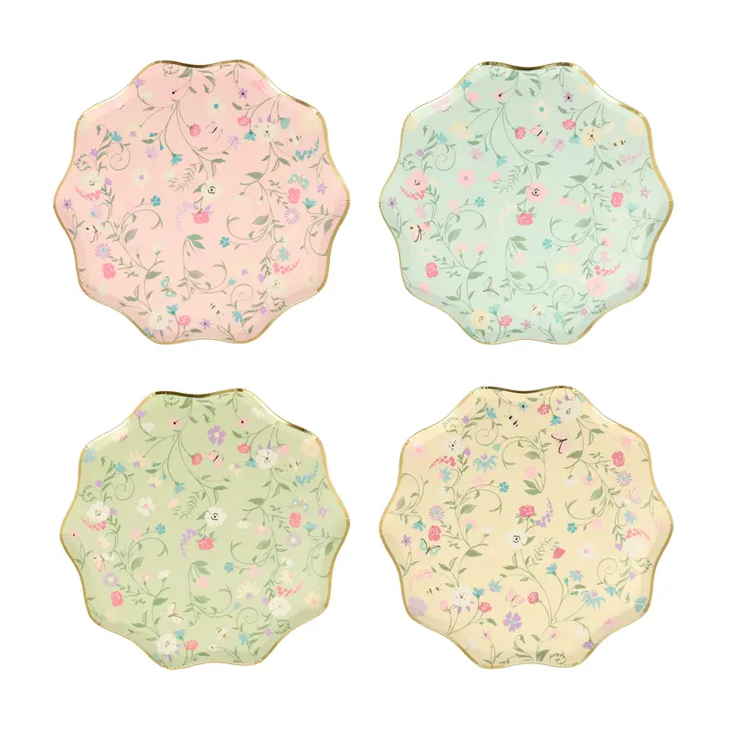 Platos pequeños Ladurée París Floral