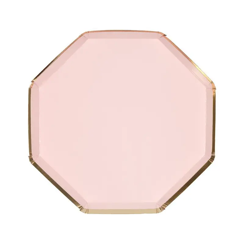 Platos pequeños rosas pastel
