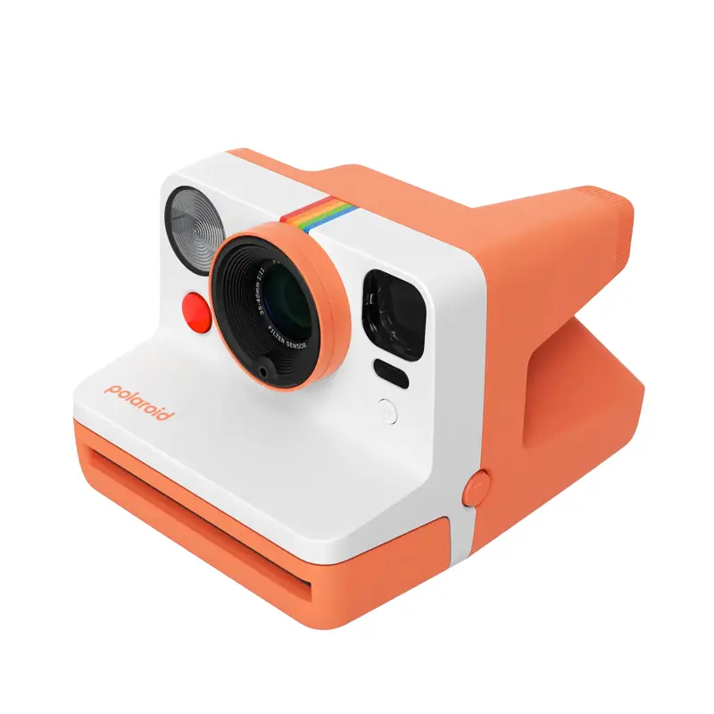 Polaroid Now Generation 3 - Blanco y Coral