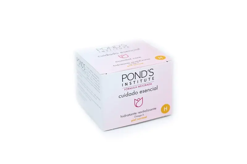 Pond's Crema Hidratante para Piel Normal, 50 ml. Una crema de día enriquecida con Omega-6 para una piel hidratada, suave, flexible y protegida del envejecimiento prematuro.