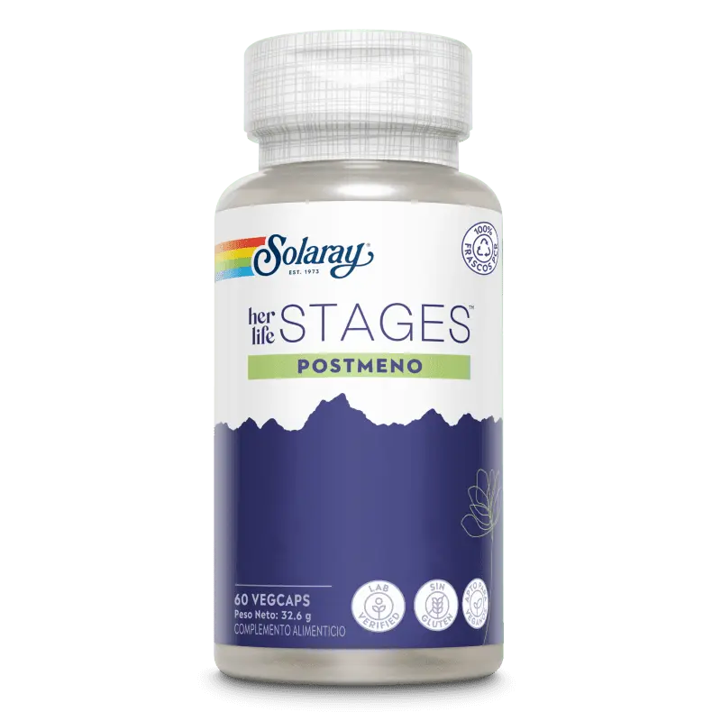 Postmeno Stages - 60 Vegcápsulas - Solaray