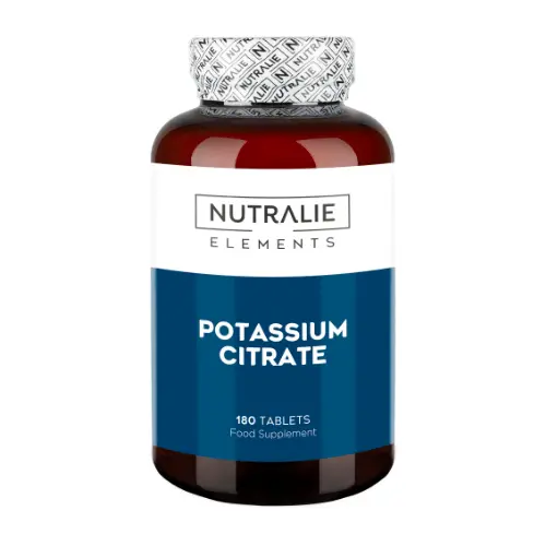 Potassium Citrate Elements – Citrato de Potasio Alta Dosis (180 comprimidos) - Nutralie
