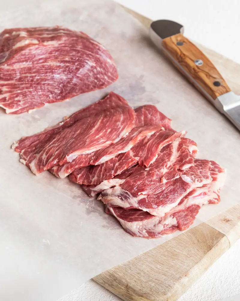Presa fresca de cerdo ibérico de bellota