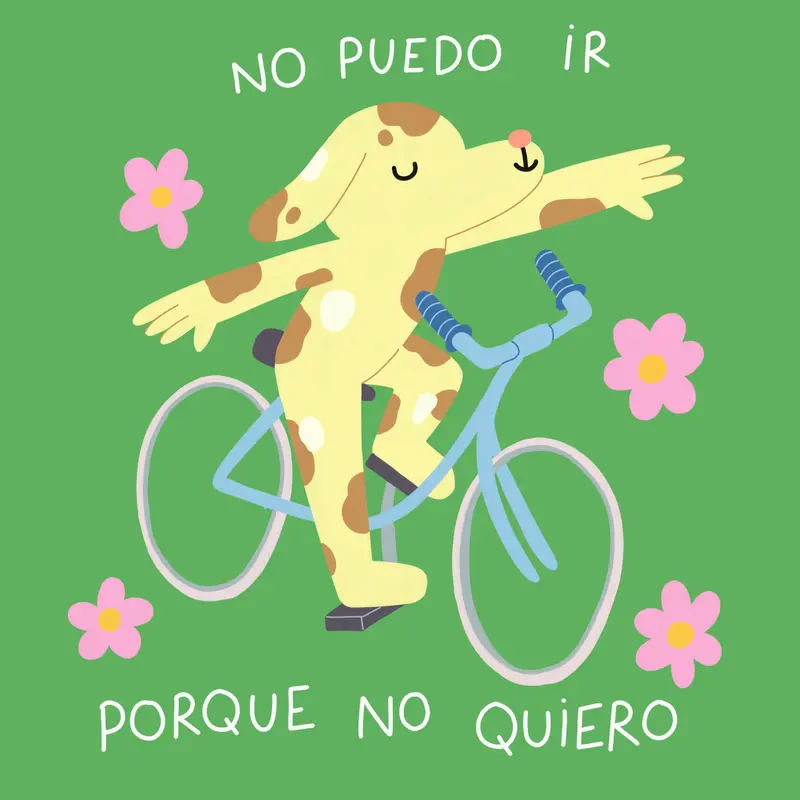 Print No puedo ir - Bàrbara Alca