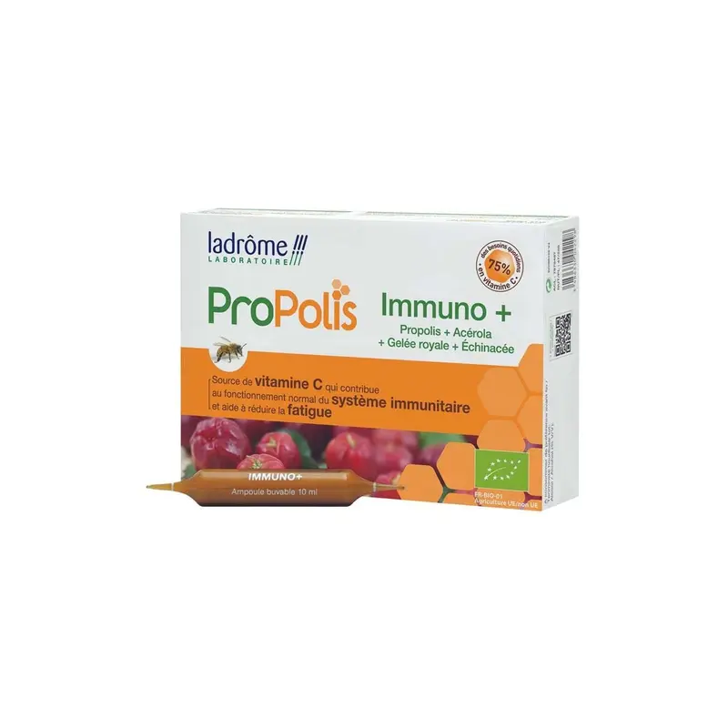 Propolis inmuno plus ampollas 20x10ml bio - Ladrome