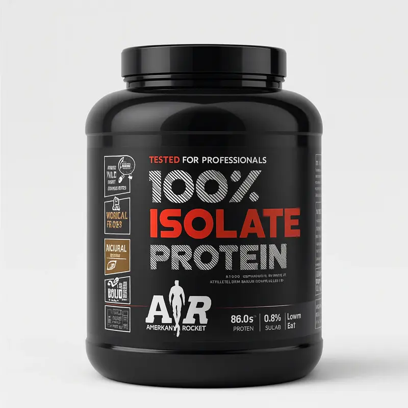 Proteína 100% Isolada 1kgChocolate - AmericanRocket