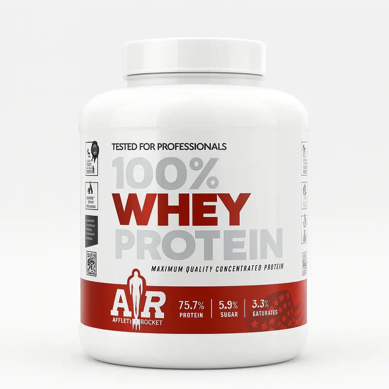 Proteína 100% Whey 1kgChocolate - AmericanRocket1kg
