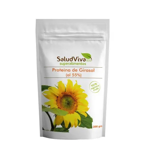 PROTEINA DE GIRASOL AL 55% 200 G - SALUD VIVA