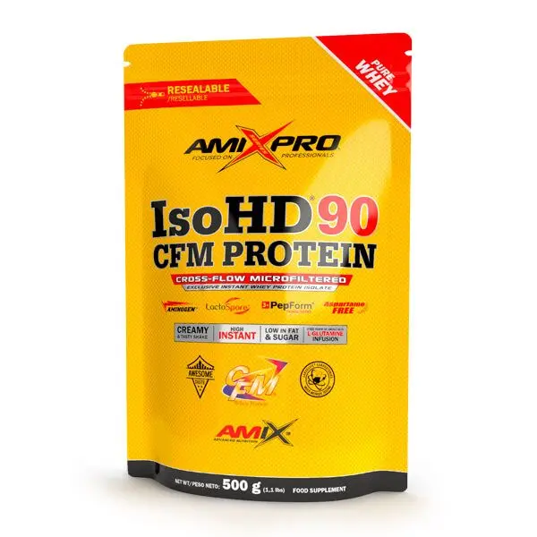 Proteína Iso HD 90 CFM® - AMIX500gr, Doble Chocolate