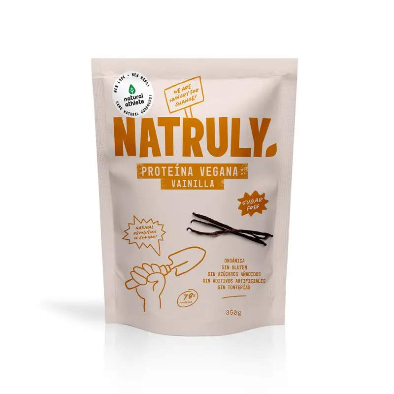Proteina Vegana 73% Vainilla Bio 350g - Natruly