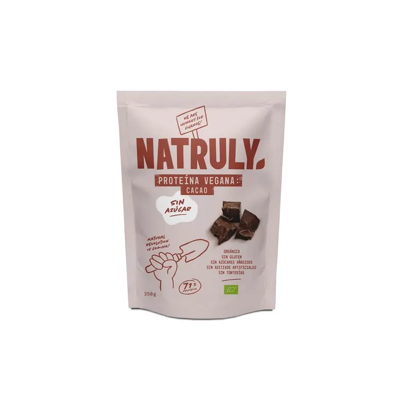 Proteina Whey 71% Chocolate Bio 350g Natruly