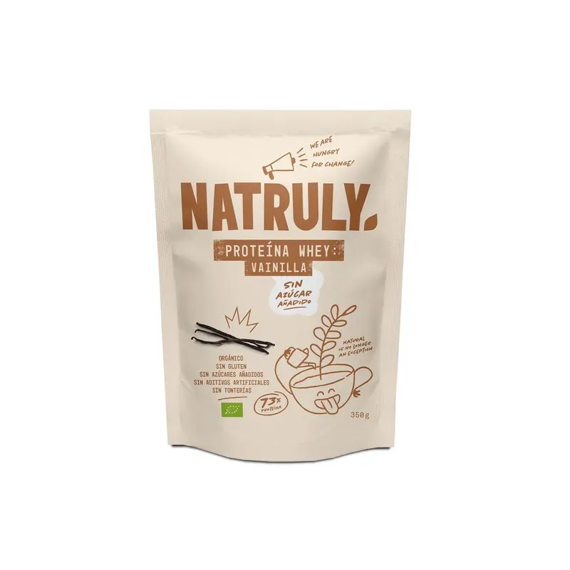 Proteína Whey 73% Vainilla Bio - 350 g - Natruly