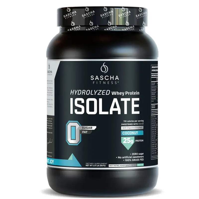 Proteína Whey Hidrolizada y Aislada sabor Coco