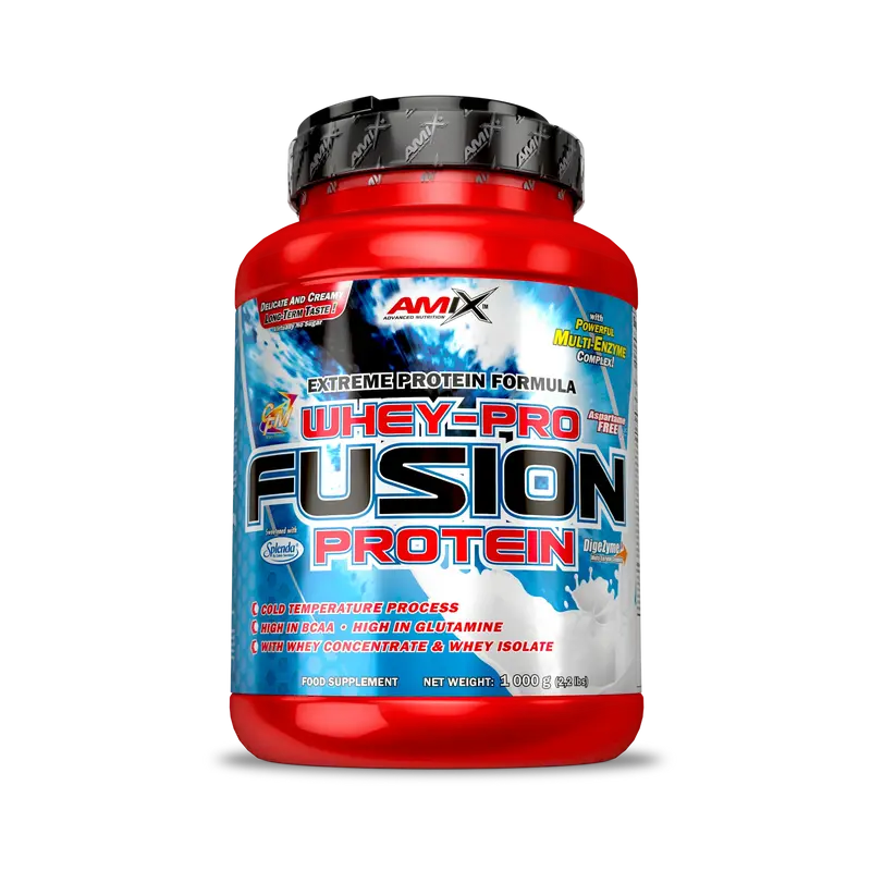 Proteína Whey-Pro Fusion AMIX 1kg, pistacho