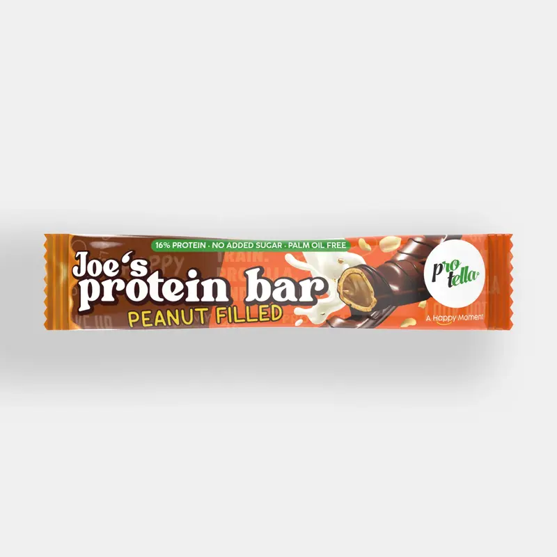 Protella Joe's Protein Bar Choco y Cacahuete – Caja 15 Barritas
