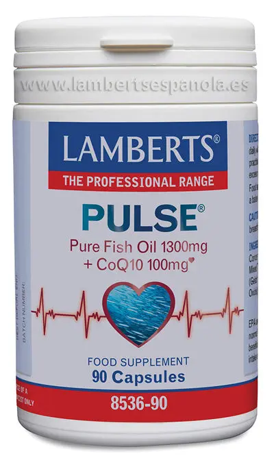 PULSE® con Omega 3 y Coenzima Q10 - Lamberts