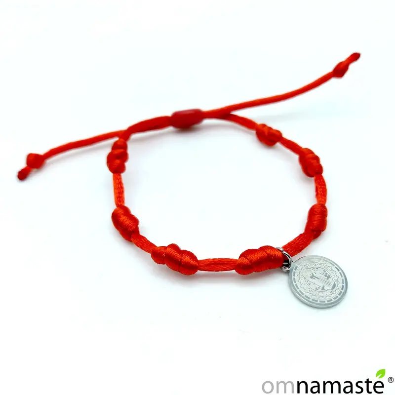 Pulsera 7 nudos San Benito Acero