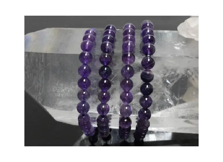 Pulsera bola 6mm Amatista