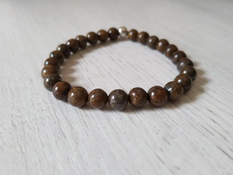 Pulsera Broncita bola 6mm