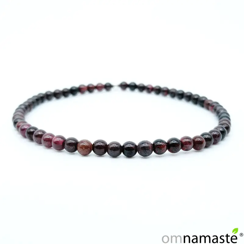 Pulsera granate bola de 4mm