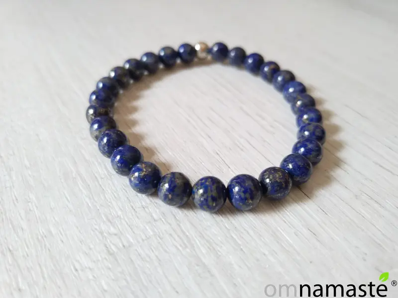 Pulsera Lapislázuli bola 6mm