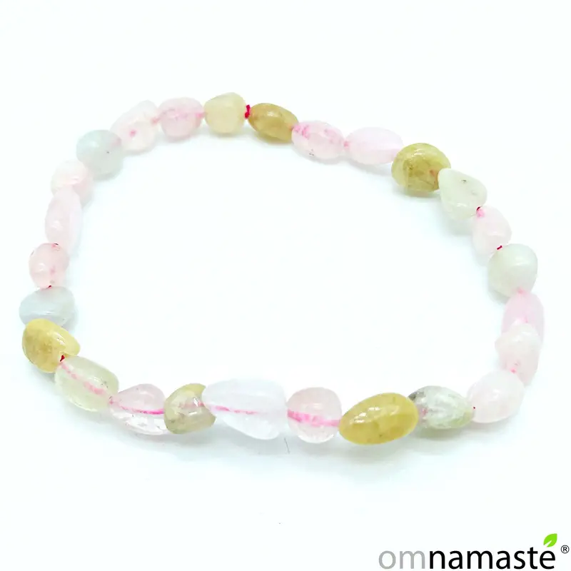 Pulsera Morganita oval