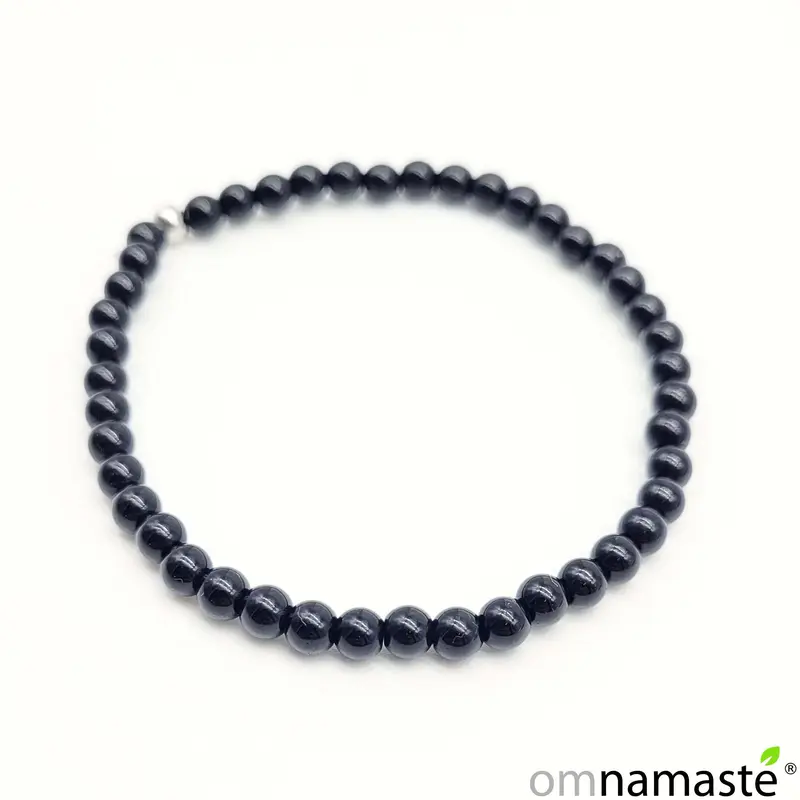 Pulsera Ónix bola 4mm
