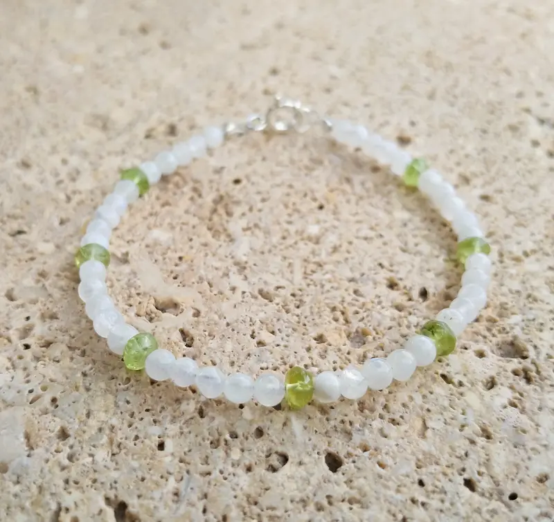 Pulsera para el embarazo cierre plata