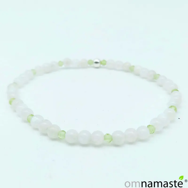Pulsera para el embarazo (elástica) con bola de plata
