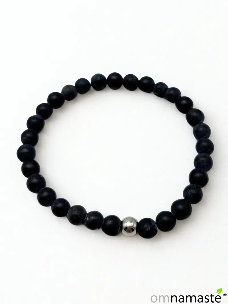 Pulsera Piedra Bian Bola 6mm