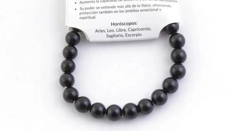 Pulsera turmalina bola 8