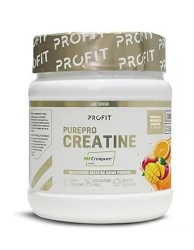 PurePRO Creatine (Creapure®) - 300 gr tropical mango naranja
