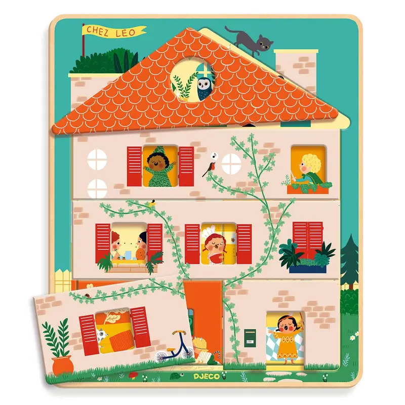 Puzzle 3 niveles Chez Leo
