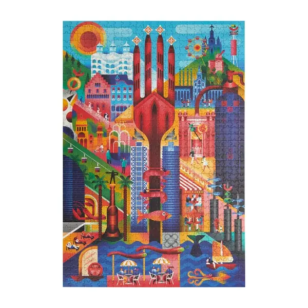 Puzzle Barcelona 1000 piezas